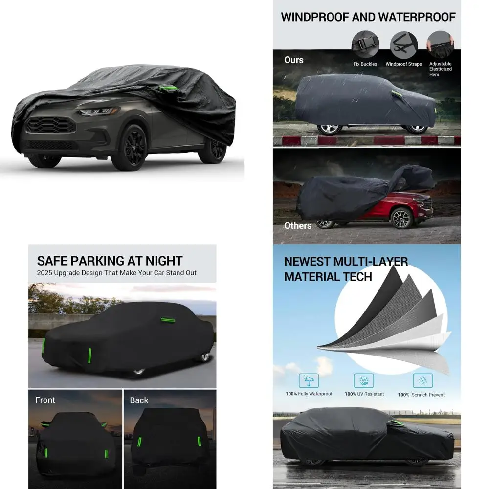 

Custom Fit Car Cover for Honda HR-V 2023-2025, Waterproof All-Weather Protection, Full Exterior Coverage, Upgraded 2025 Model