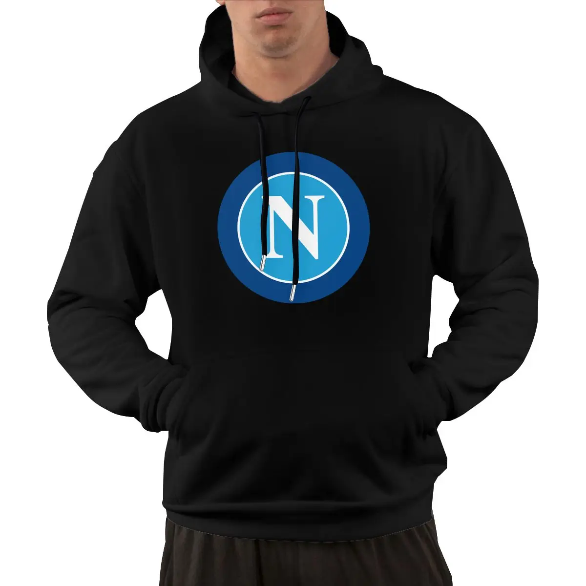 Naples Logo SSC_Neapel Casual Hoodies Pullovers Cotton Sweatshirts Men Women Tops