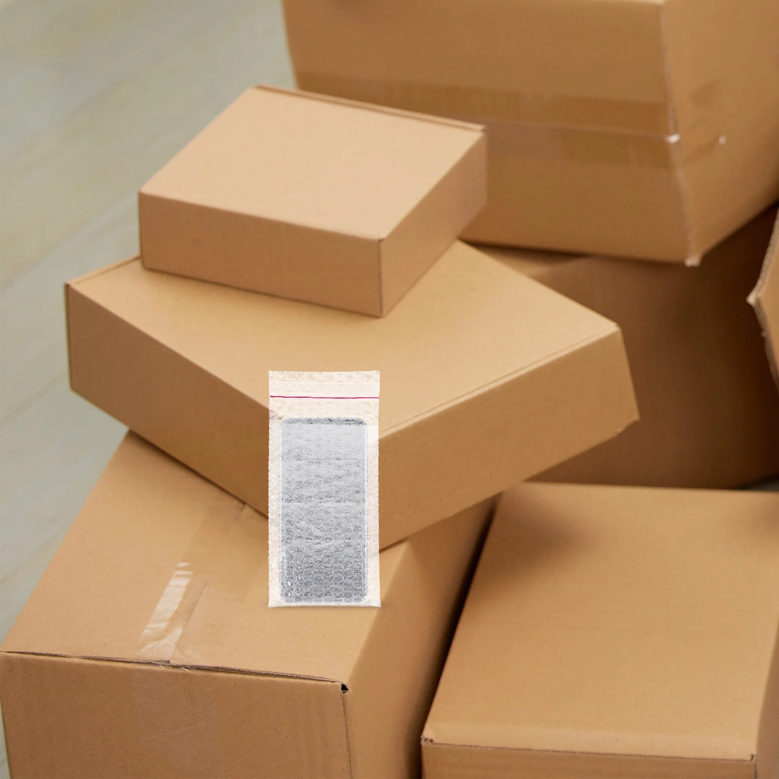 50pcs Shockproof Bubble Mailers With Plastic Liner Reinforced Sealing Lightweight Padded Envelopes For Jewelry Socks Handmade