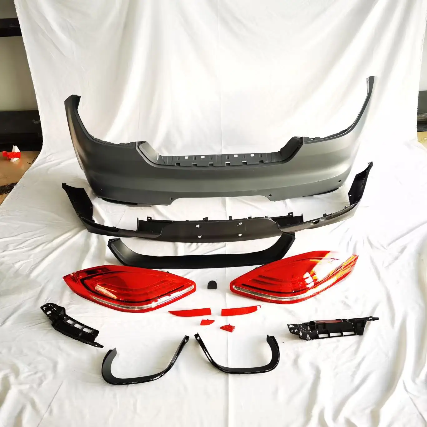 Car Body kit Front Rear bumper surround tail light for Porsche Panamera