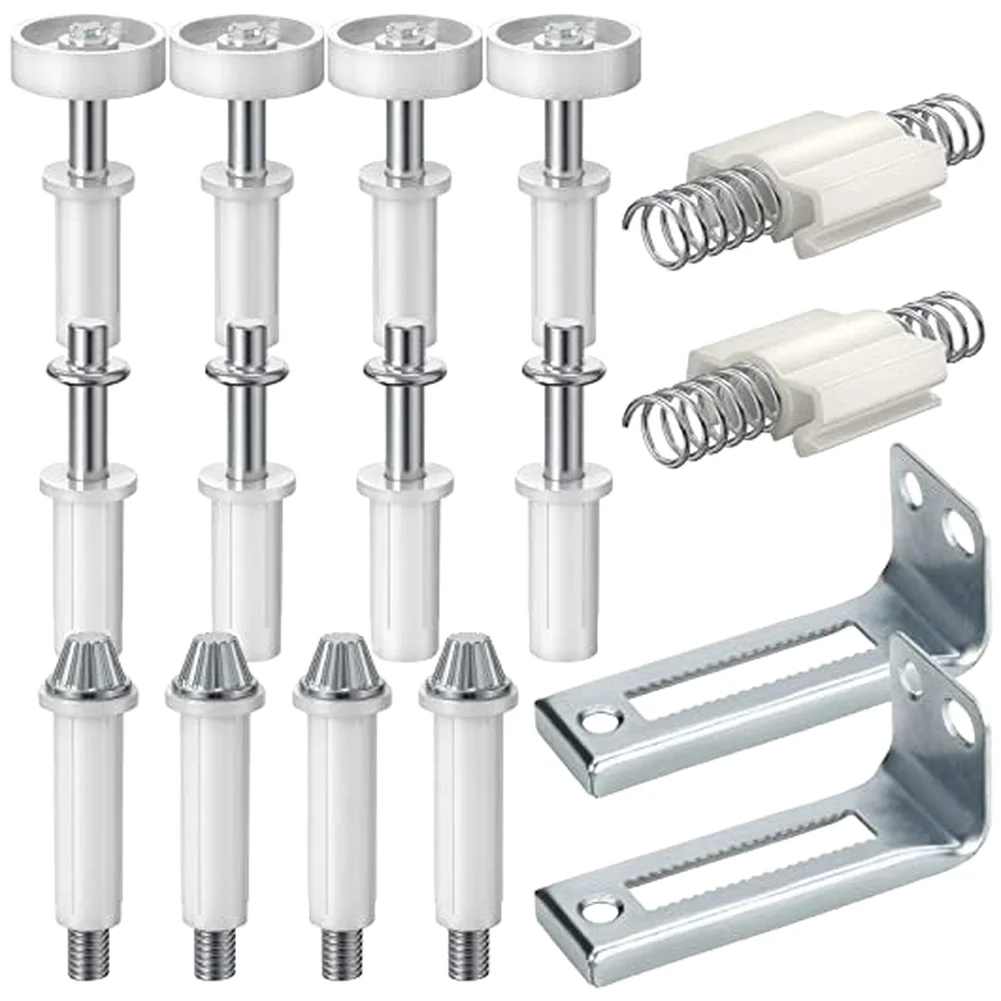 Galvanized Top Pivot Hinge Kit Stainless Steel for Bifold For Folding Doors Engineered for American Style Door