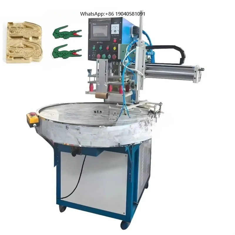 Factory New  Label 3D Raised Logo Patch High Frequency Welding Machine  Embossing Machine