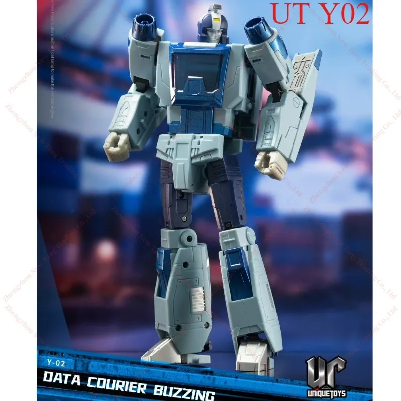 

[IN STOCK Again] Transformation Unique Toys UT Y-02 Y02 Blurr DATA COURIER BUZZING Action Figure With Box
