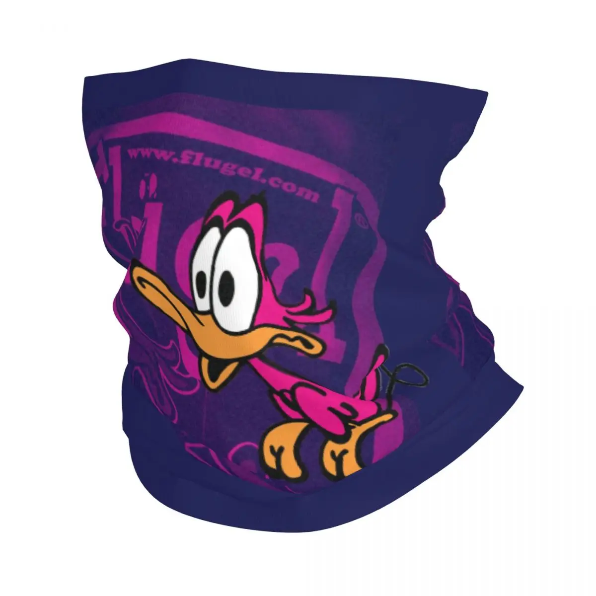 

Flugel Logo Let The Duck Out Bandana Neck Cover Printed Flugel Mask Scarf Multi-use Cycling Scarf Outdoor Sports Unisex Adult