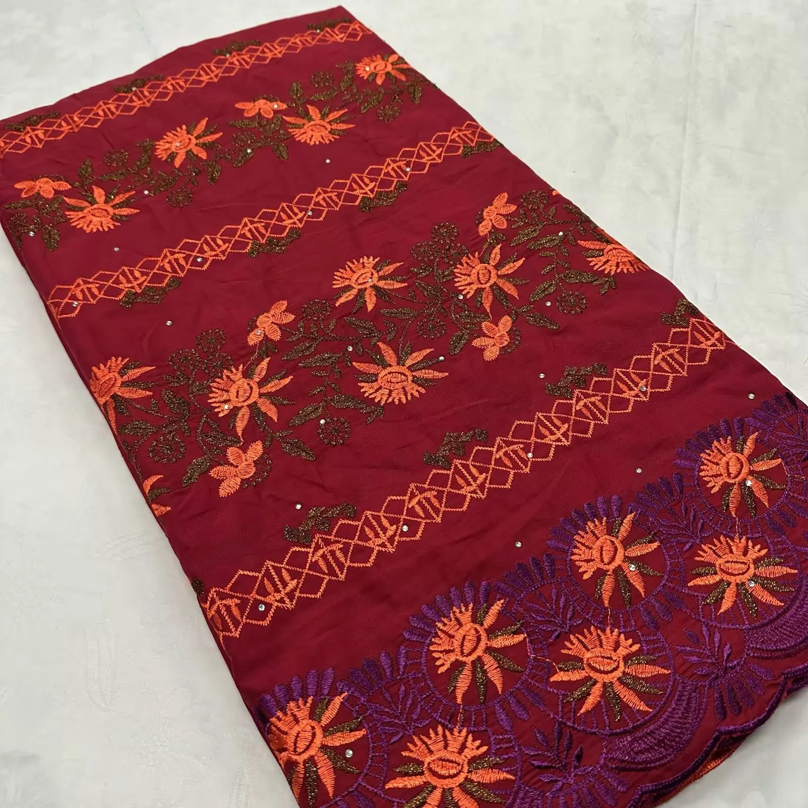 

Лидер продаж 2025, африканская нигерийская французская лельфая, хлопковая кружевная ткань с камнями, элитная швейцарская ткань для невесты, свадебной вечеринки, шить платья