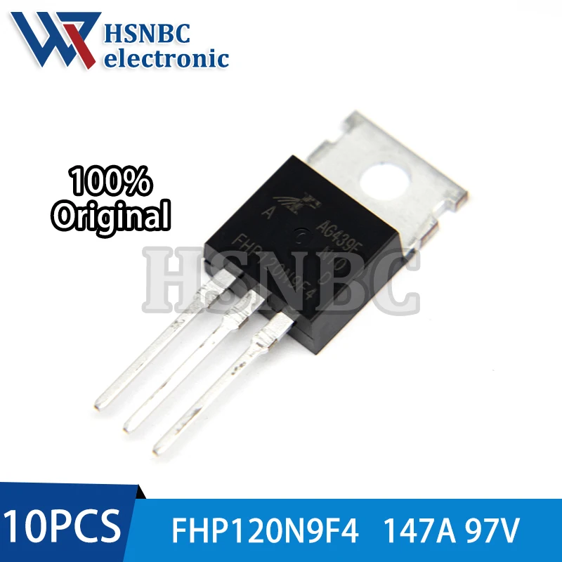 

10PCS FHP120N9F4 120N9F4 FHP120N9F4A TO-220 147A 97V N-channel Power MOSFET Transistor 100% New Original
