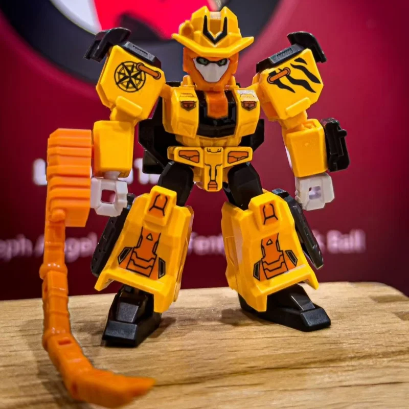 SEMBO BLOCK assembler bloc de construction Figure métal CARDBOT 2 bleu flic Mega Teuleokeo Mega Ambler jouet modèle ornement cadeau