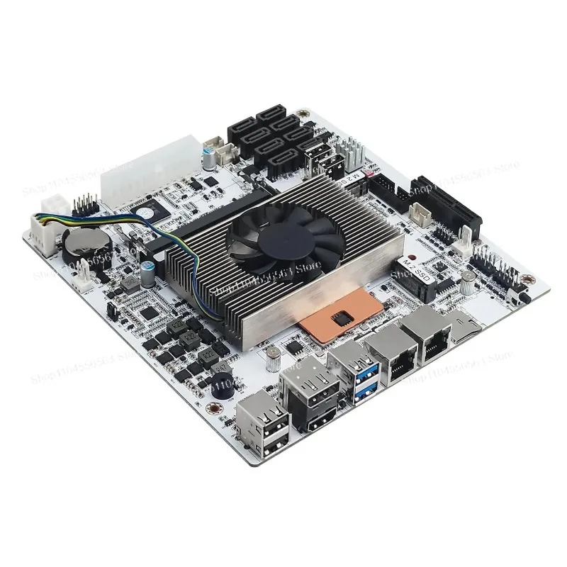 8 BayMotherboard Core i5-8265U – Mini ITX, 2 x NVMe, Dual 2.5GbE LAN for Home Server