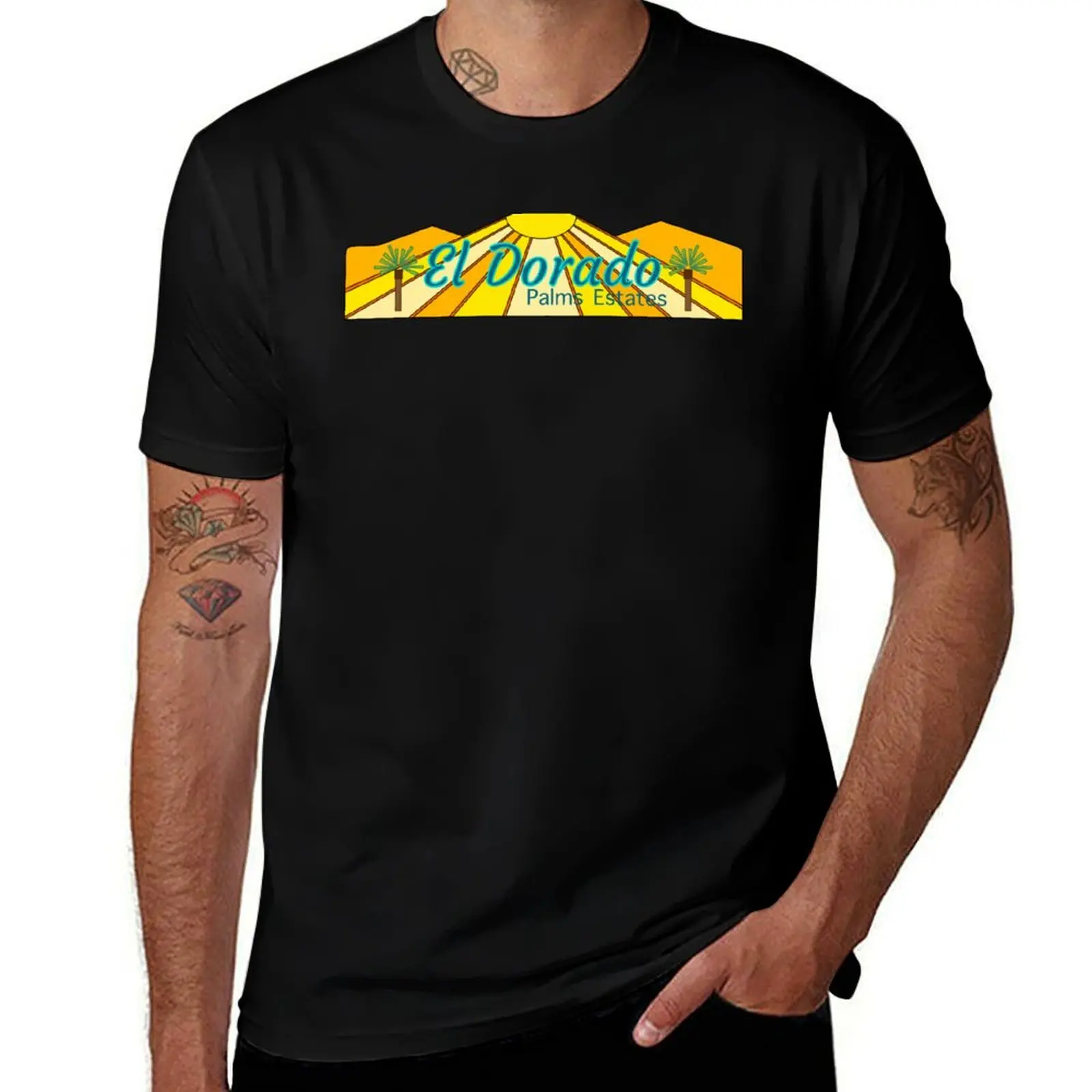 

El Dorado Palms Estates T-Shirt man t shirts for men man t shirt designer T-Shirt