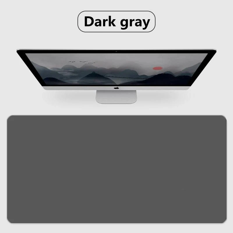 Large Mouse Pad Extra Big Non-Slip Desk Pad Waterproof PU Leather Desk Table Protector Gaming Mouse Mat for Game Office Work