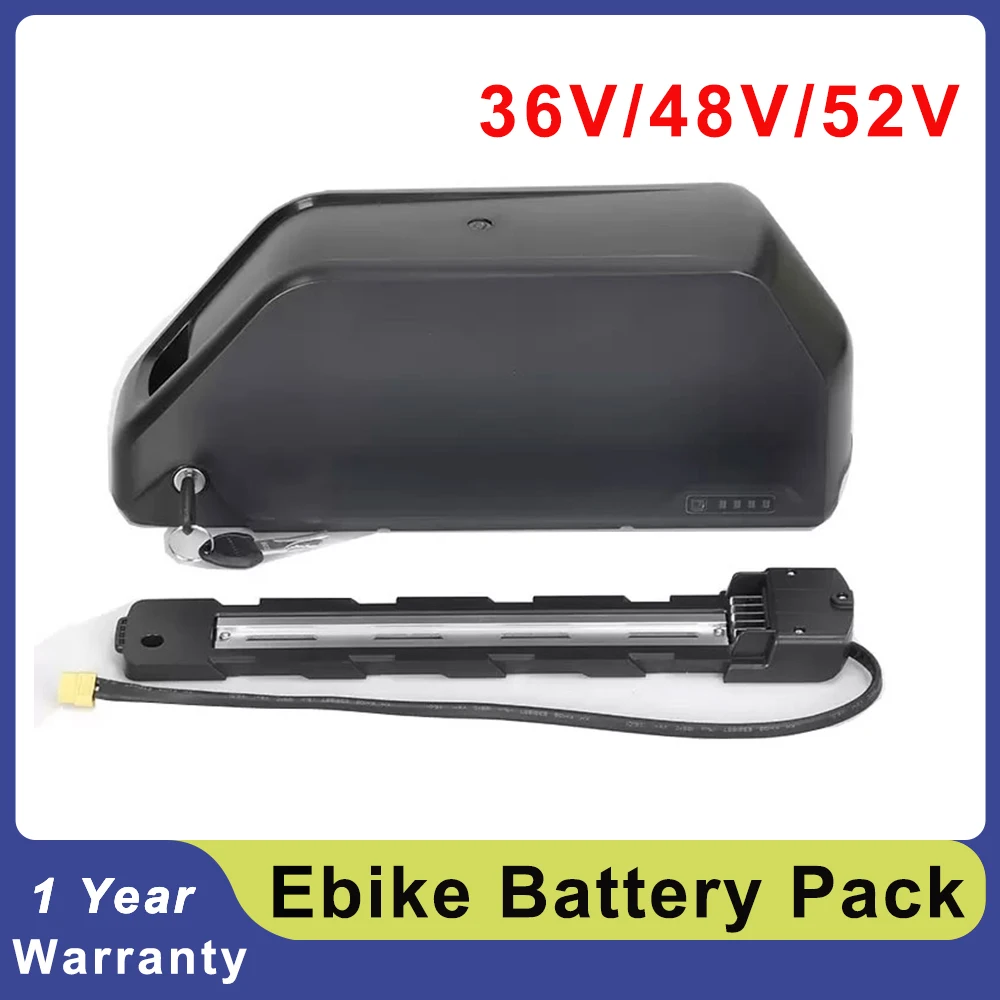 

Ebike Battery Pack 52V 48V 36V 25Ah 35Ah Polly Jumbo Downtube 21700 Cell Lithium ion Electric Bicycle Batteries 750W 1000W 1500W