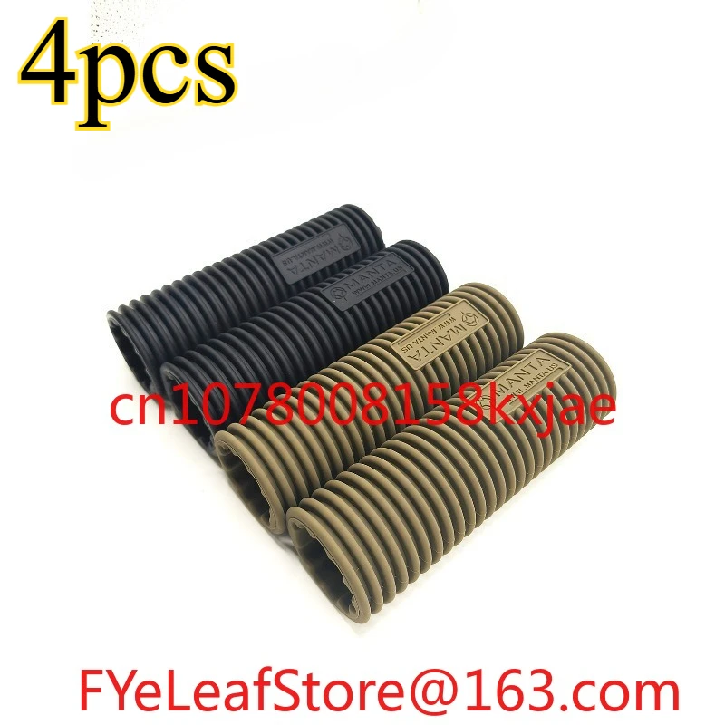 

4pcs Suitable for All Types of Trimmable Decorative Protective Rubber Sleeve