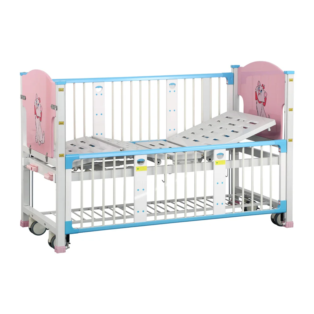 Double Cranks  Pediatric Bed Babies  Crib