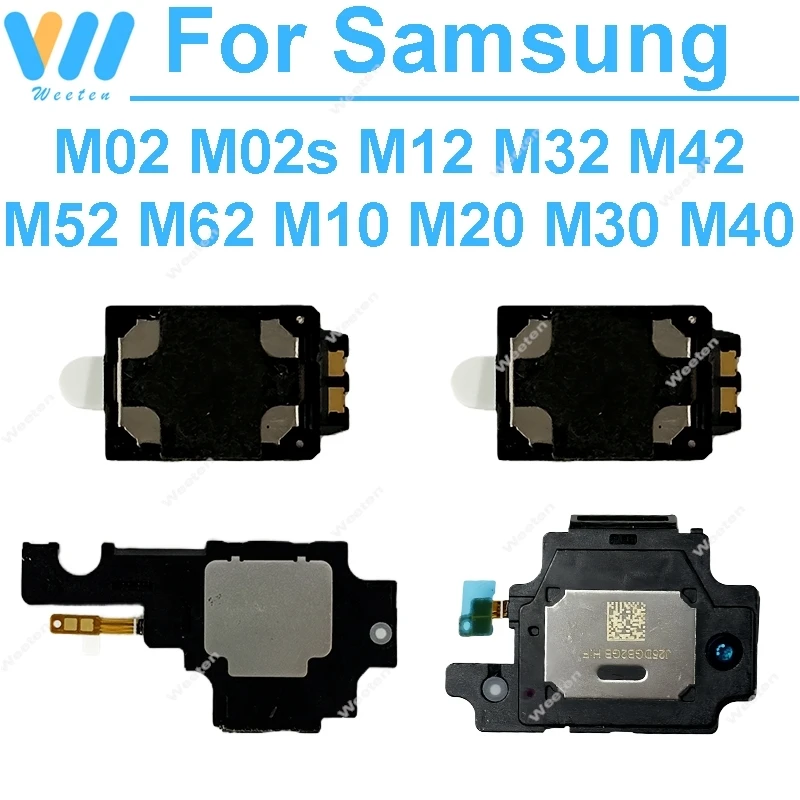 Loudspeaker use For Samsung Galaxy M02 M12 M32 M42 M52 M10 M20 M30 M40 M02s M10s M30s Loud Sound speaker Buzzer Replace Parts
