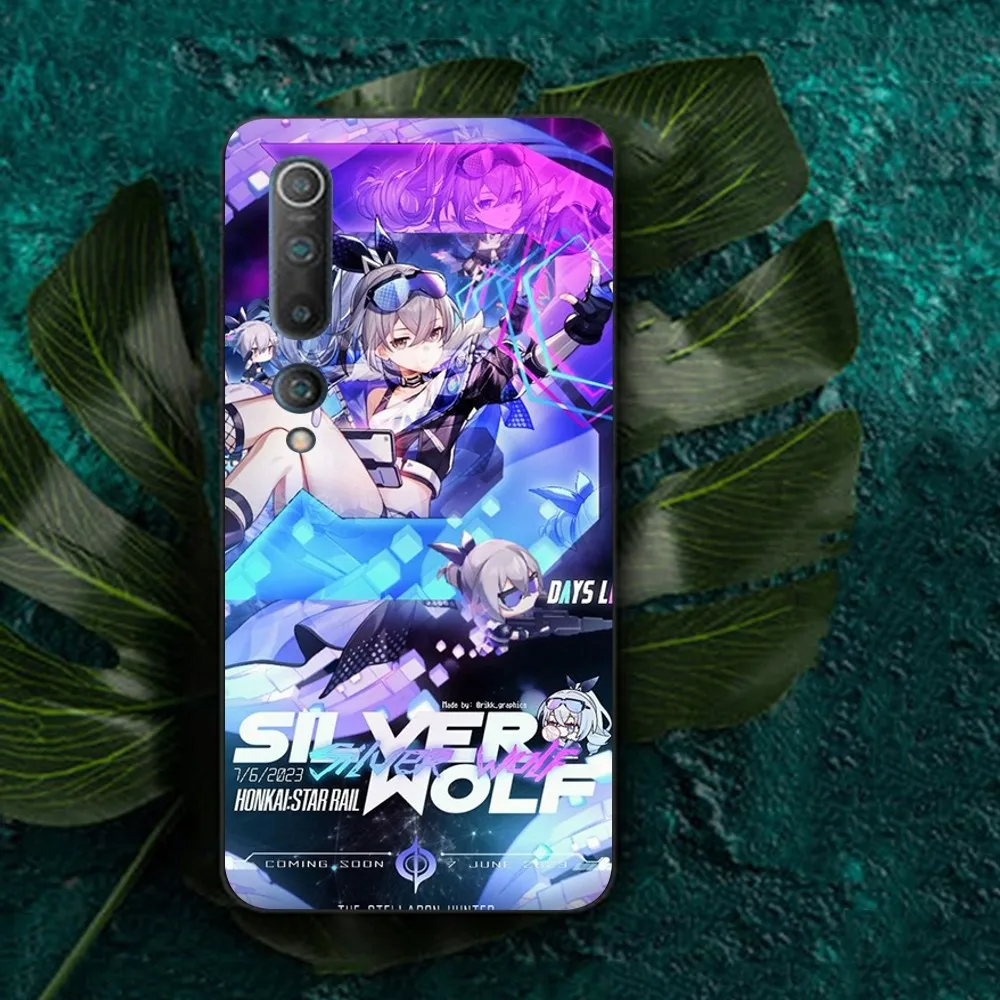 Honkai Star Rail Game Silver Wolf Phone Case For Redmi Note 4 X 5 A 6 7 8 Pro T 9 Pro 9S 10 Pro 11 Pro 11S 11Epro PocoM3pro