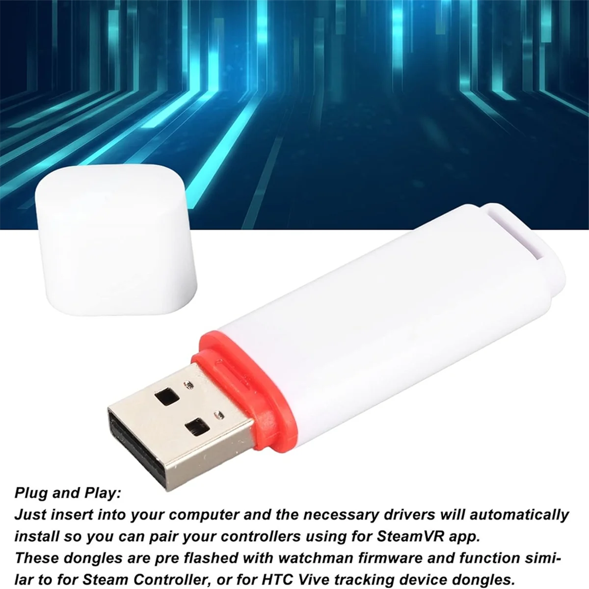 A57G-Steam VR USB-приемник-ключ, приемник активности для контроллера индекса клапана и трекера HTC Vive