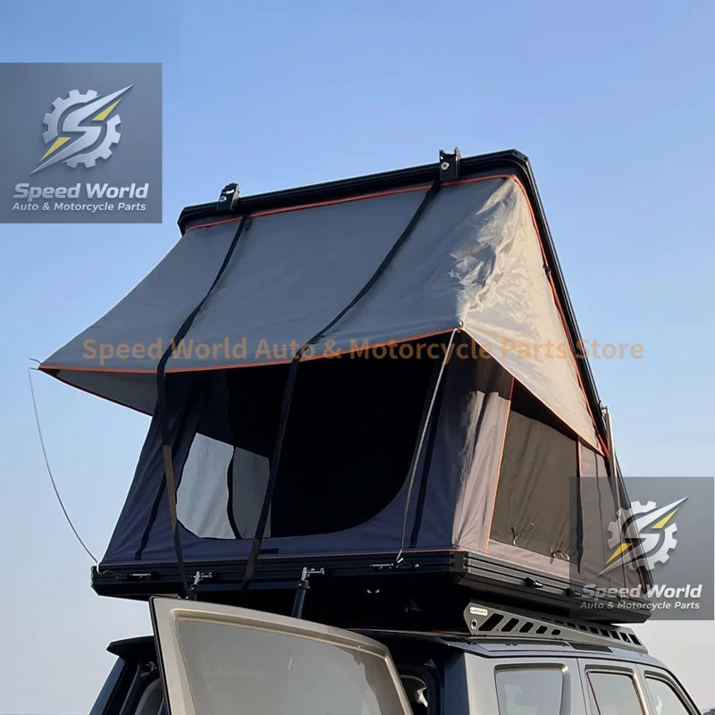 Speed WorldRoof Top Tent Camper Car 4X4 Ultralight Ox Hard Shell Waterproof Windproof Quick Setup For SUV Camping Overlanding