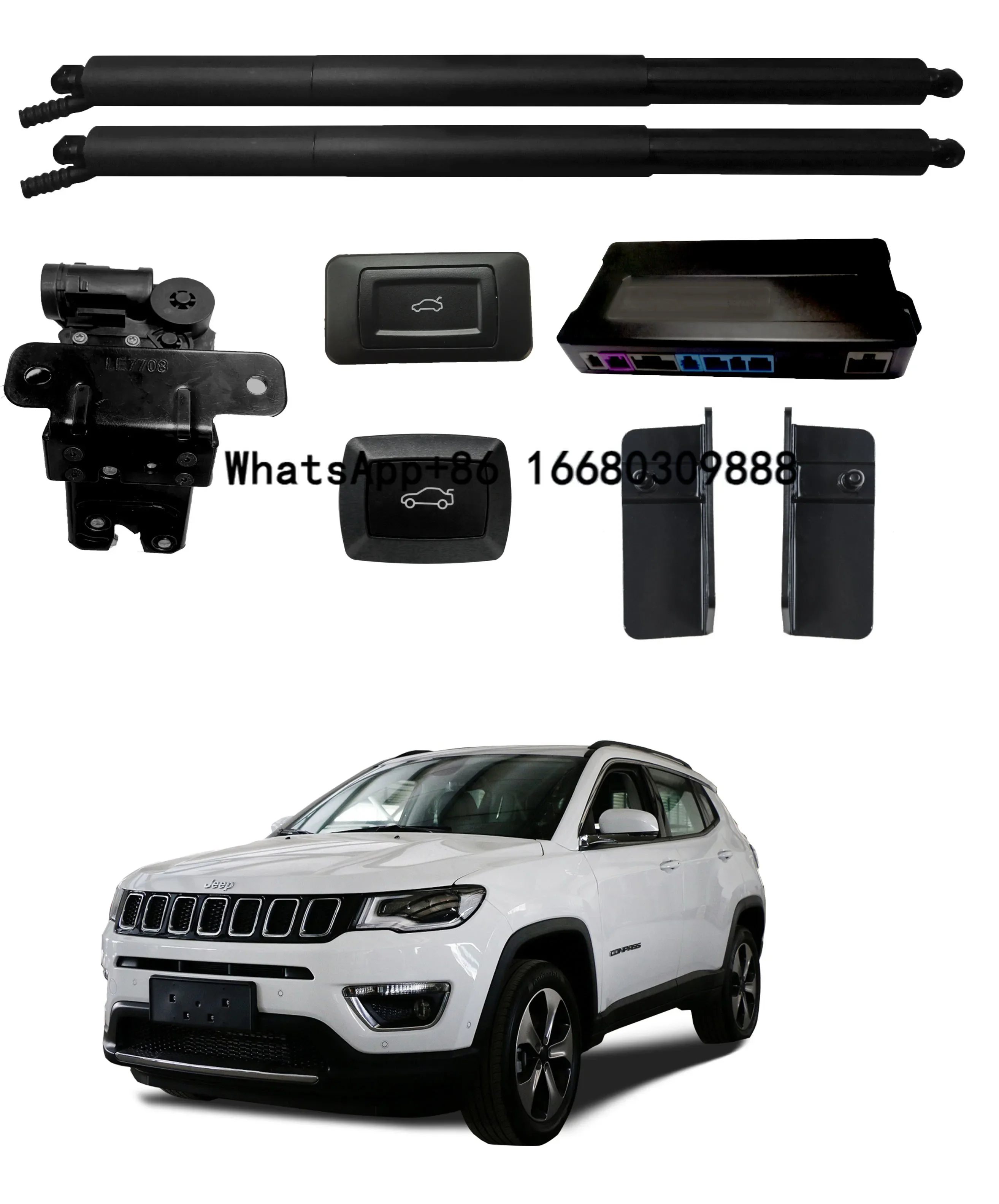 Automotive Parts & Accessories Auto Power Tailgate  Lift With Foot Sensor Optional For Jeep Compass 2017+