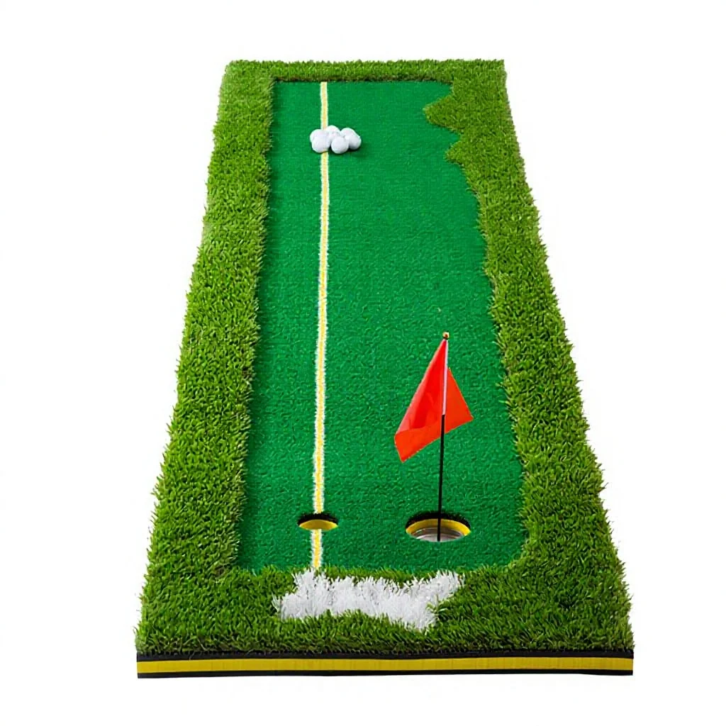 Directly Supplied by Manufacturer EVA Material Golf Putting Practice Device Indoor Mini Green Fairway Practice Mat Model ZH-D026