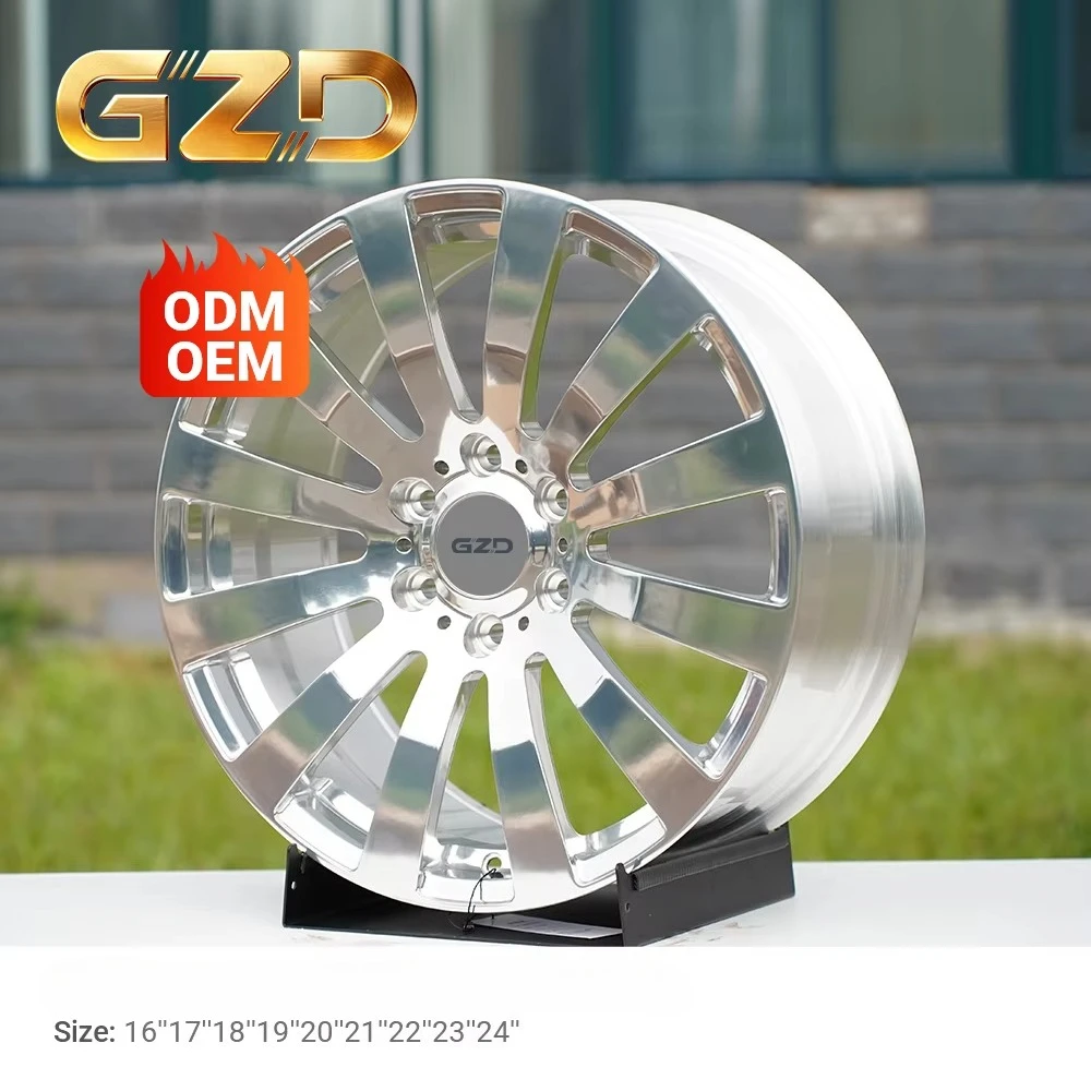 

GZD Custom Alloy 1 Piece Rims 18 19 20 21 22 Inch 5x112 5x120 5x114.3 Passenger Car Wheels High Quality