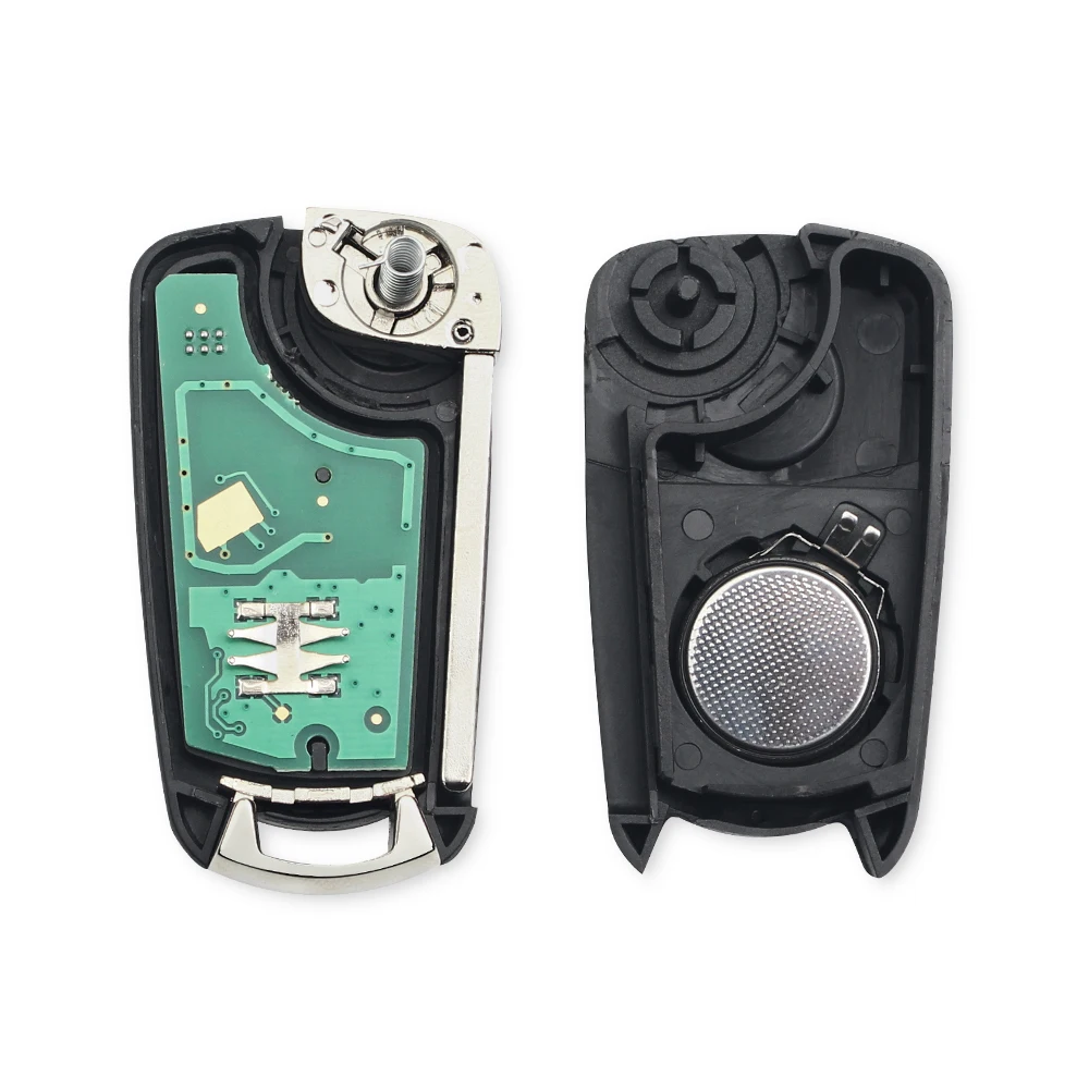 KEYYOU PCF7941/PCF7946 Remote Control Key 2/3 Buttons For Opel Vauxhall Astra H 2004-2009 Zafira B 2005-2013 Vectra C 2002-2008