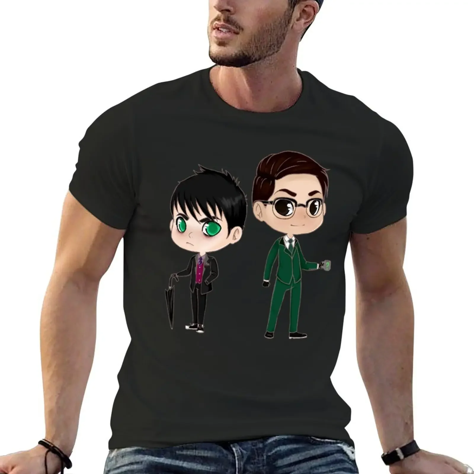 

Nygmobblepot T-Shirt sports fans oversized compression shirt men