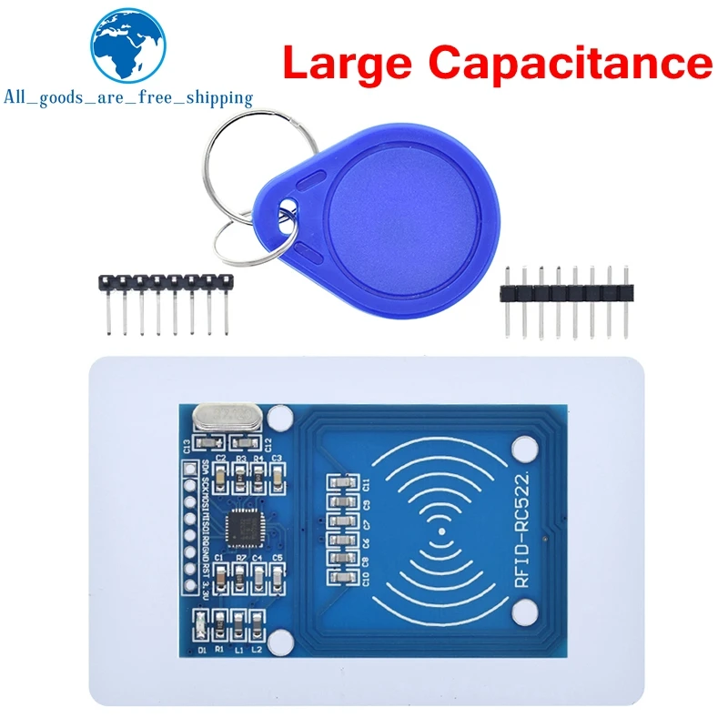 RFID Module RC522 Kits 13.56 Mhz 6cm With Tags SPI Write & Read for Arduino