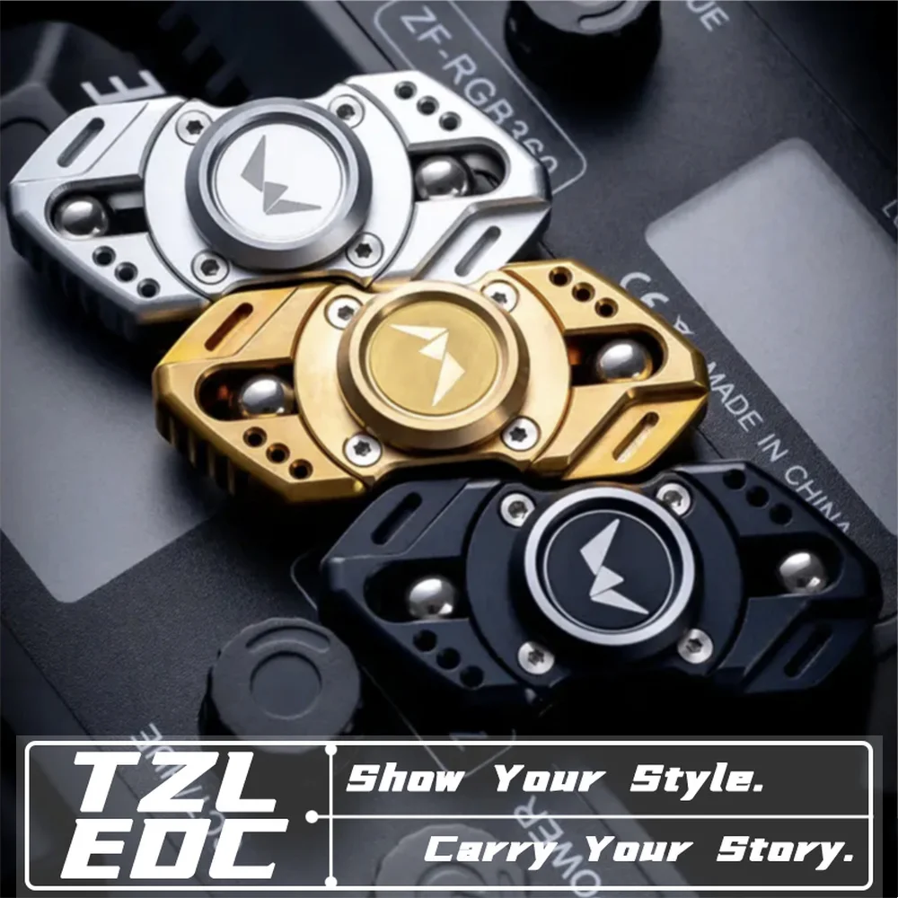 EDC Aerospace aluminum Fidget Spinner Metal Anti Stress Toys ADHD Autism Sensory Focus Fidgeting Toys