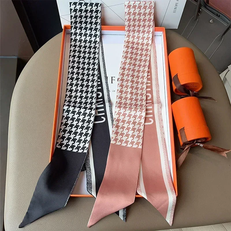 

Классический Djiabao с рисунком тысячи птиц, маленький галстук на шею, шелковый принт, широкая ручка с перьями, ремешок для сумки, сетевая красная повязка для волос