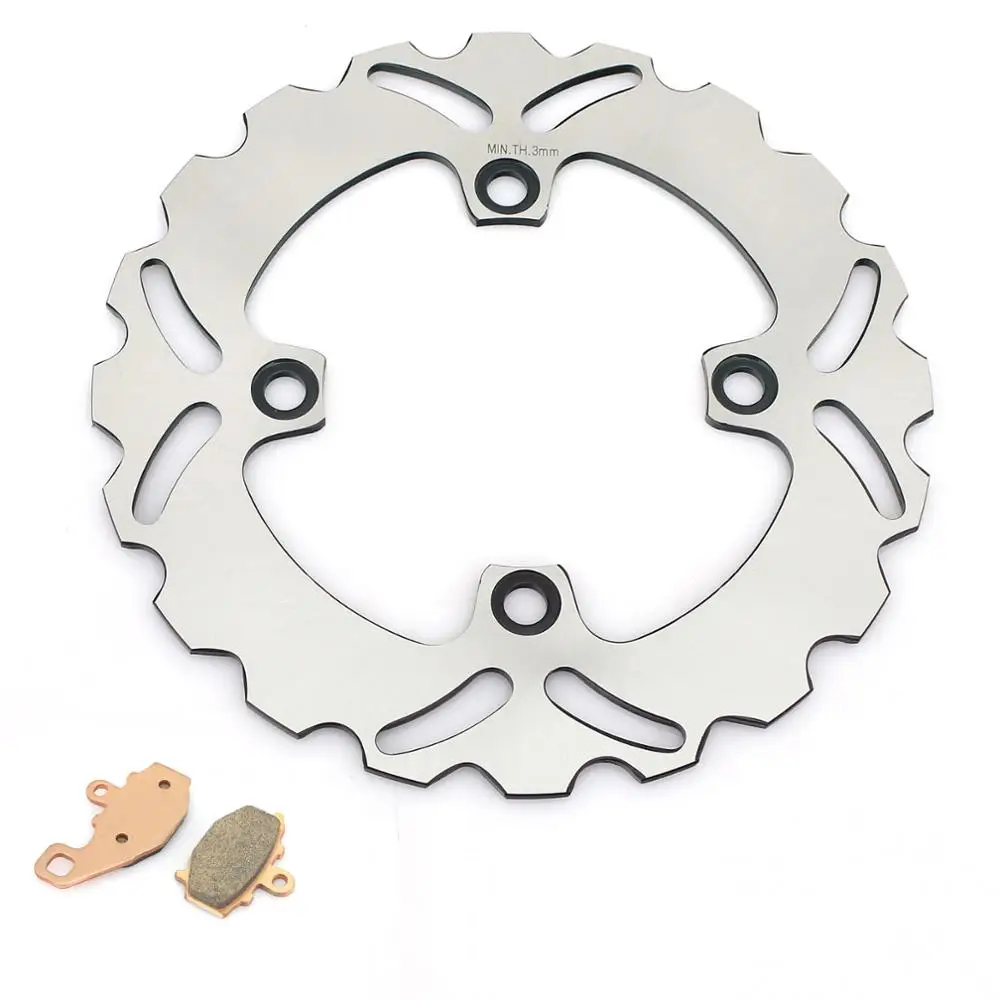 Rear Brake Disc Rotor Pads For Ninja ZX10R 04-10 ZX9R 98-03 99 00 01 ZX6R 98-02 07-12 ZX6RR ZX-6R 636 03-06 05 Versys 650 08-16