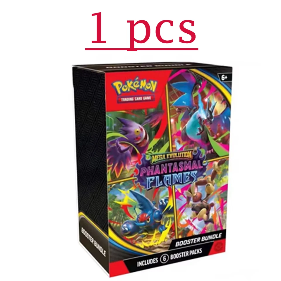 

Набор тренерских карт Pokémon PTCG (английская версия) ME02: Коллекционные карточки PKM, серия «Призрачные огни», подарки на день рождения, игрушки