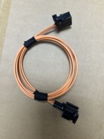 Matching MOST-male and female connectors with plastic fiber optic cables for automotive modified semi liquid crystal instruments