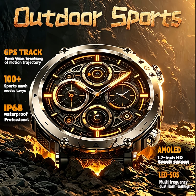 Compass Watch Luxury - Novo Relógio Inteligente de Luxo HT30