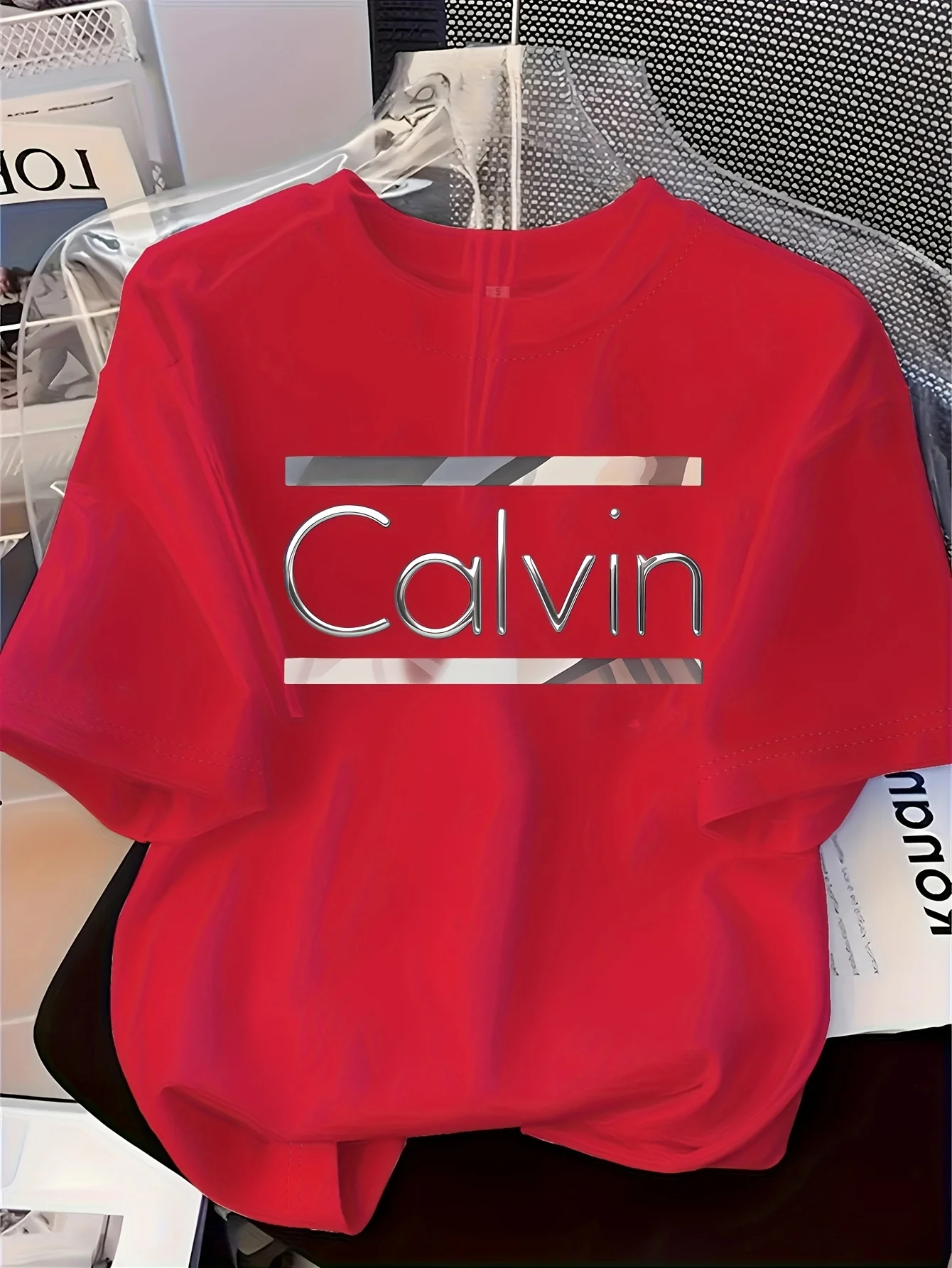 تي شيرت نسائي مطبوع بأكمام قصيرة مقاس كبير، فضفاض وكاجوال، ناعم، مريح ومسامي، رياضات خارجية #3