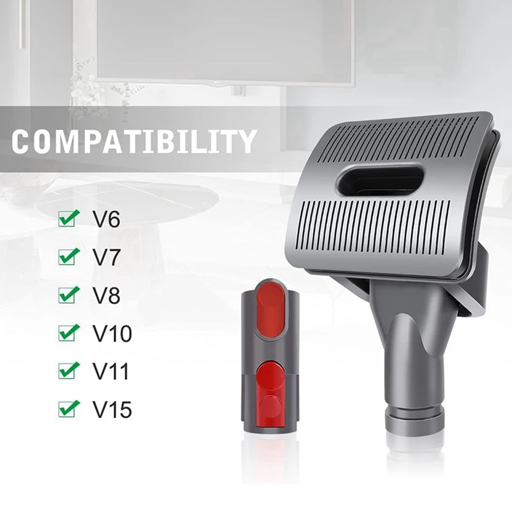 Accessorio per Kit toelettatura per cani per Dyson V15 V11 V10 V8 V7 V6 aspirapolvere con adattatore convertitore a sgancio rapido