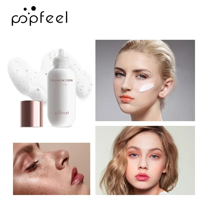 Best-Selling Popfeel Makeup Color Changing Foundation Brightens And Lightweight Coverage Pore Invisible Cream, Even Skin Colours