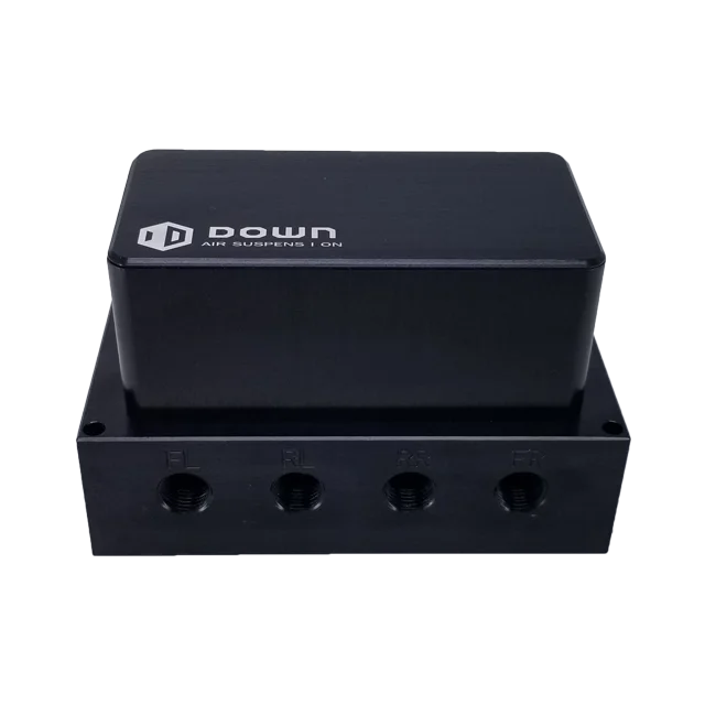 DOWN Air Pressure with G 1/4 Threaded Connection Manifold Air Ride Digital Management System Air Suspension Control System