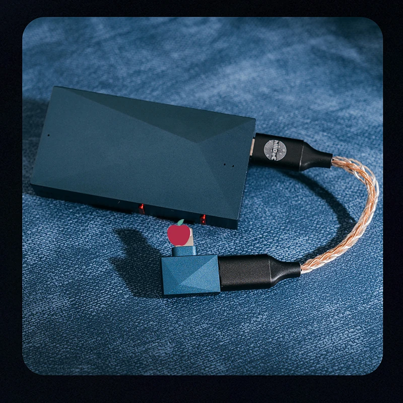 Audirect L/C OTG ضوء إلى نوع C ، مكبر صوت سماعة رأس ، مقبس USB ، جهاز فك تشفير DAC iPhone ، أمبير