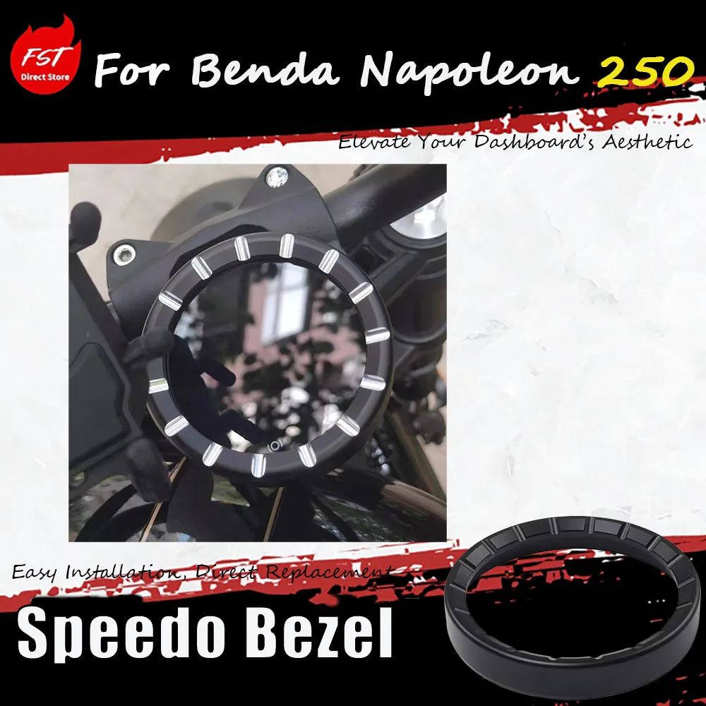 For Benda Napoleon 250, install the accessory, modify the instrument cover and the instrument protection ring.