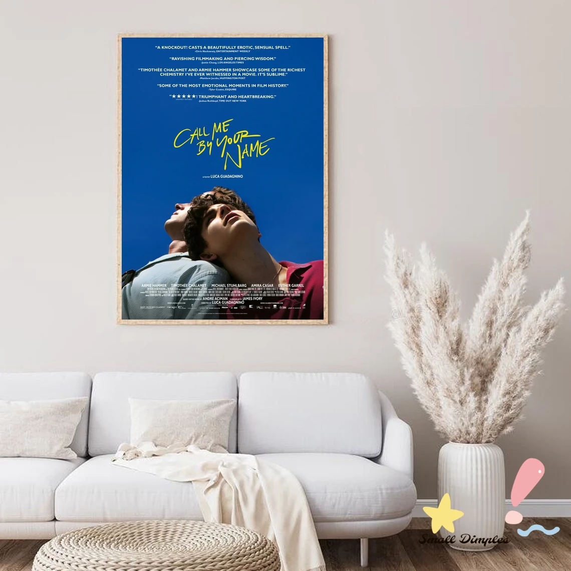 Call Me By Your Name Movie Poster Canvas Art Print Home Decoration Wall Painting ( No Frame )