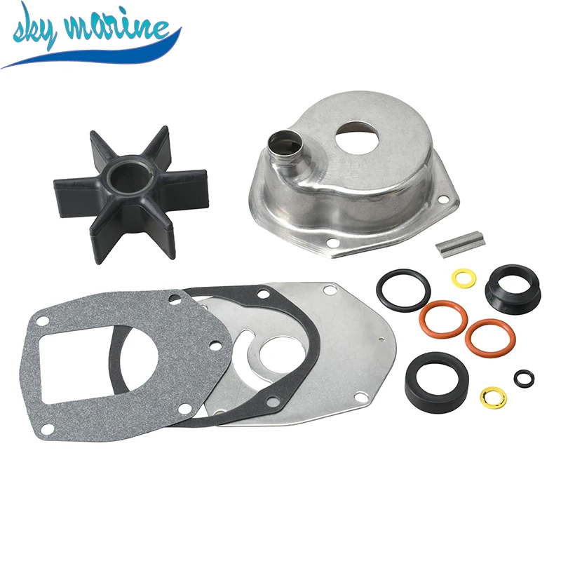 817275A5 Water Pump Impeller Repair Kit for Mercury & Mariner & Mercruiser 225/250/300 HP Outboard 817275A6