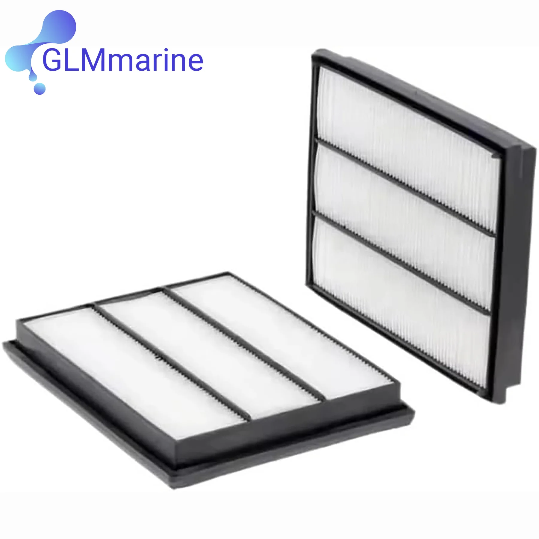 2 Pcs Air Filter Compatible with Volvo Penta D4 D6 D9 D11 Series Replaces OEM 21702999 3818541 3583654 117303 Fuel System