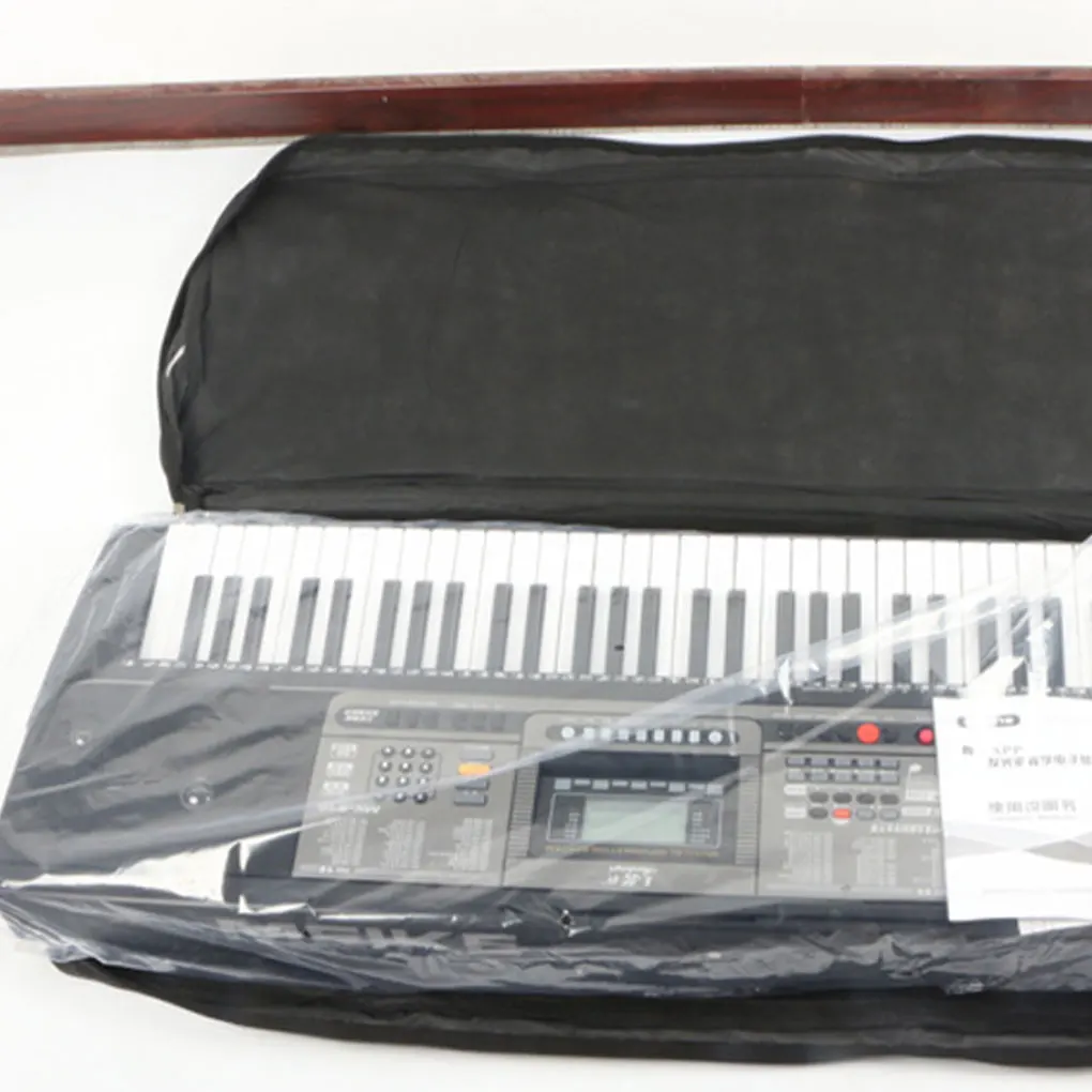 Large Capacity 61 Key Electric Piano Bag Polyester Piano Cover Bag For Wide Application Water-Proof Stylish Appearance