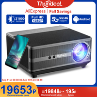 ThundeaL Full HD 1080P Projector TD98 WiFi LED 2K 4K Video Movie Beam TD98W Android Projector PK DLP Home Theater Cinema Beamer