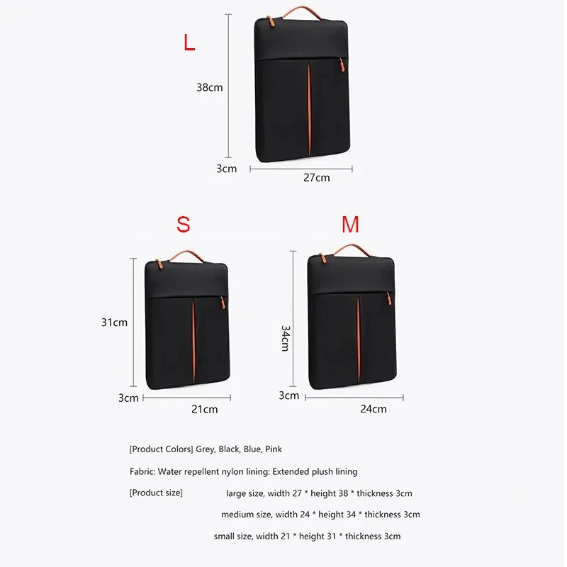 Laptop Bags 12 14 15 Inch Protecting Cover Tablet Package