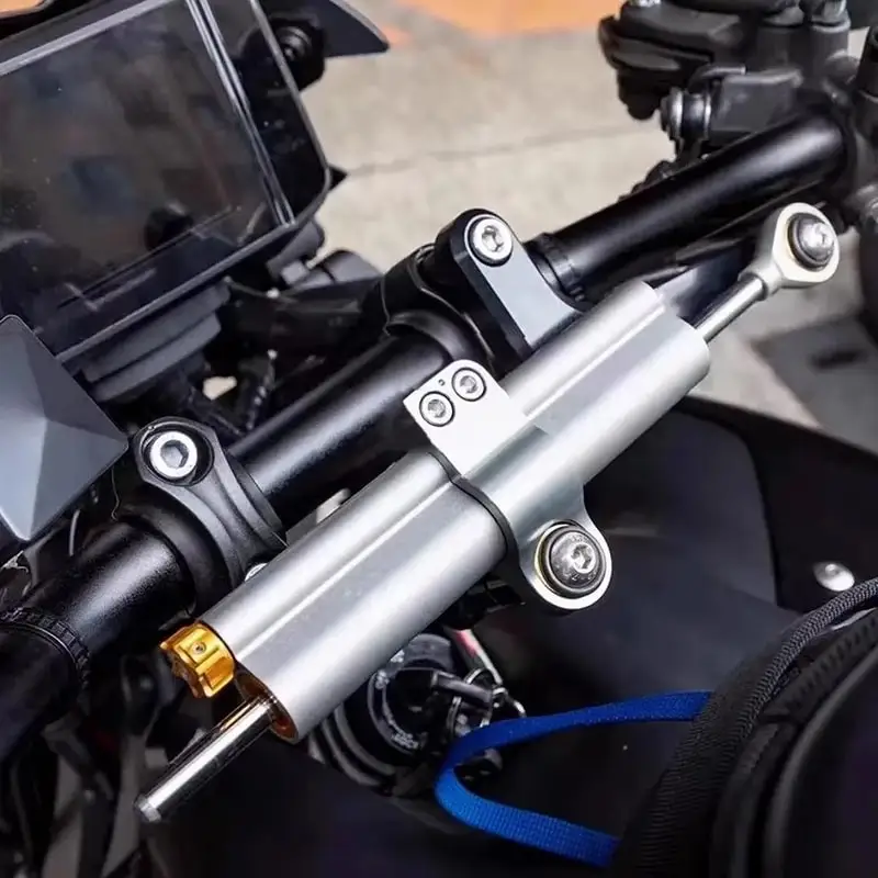 야마하 MT-09 MT09 2024 2025 신형 오토바이 스티어링 댐퍼 브래킷 스태빌라이저 서포트 mt09 핸들 안티 스웨이 브래킷