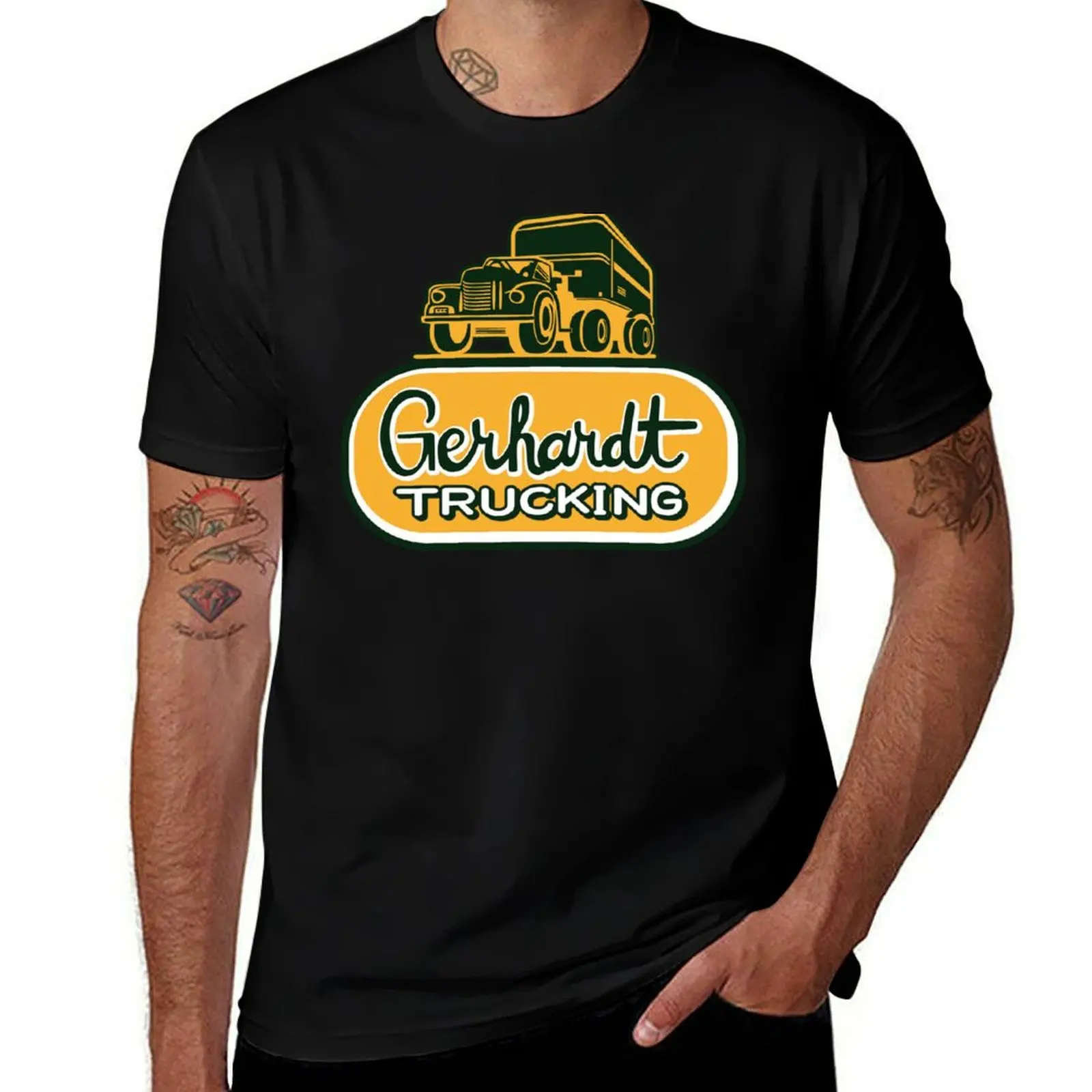 

Gerhardt Trucking T-Shirt anime stuff new edition custom t-shirts compression shirt men