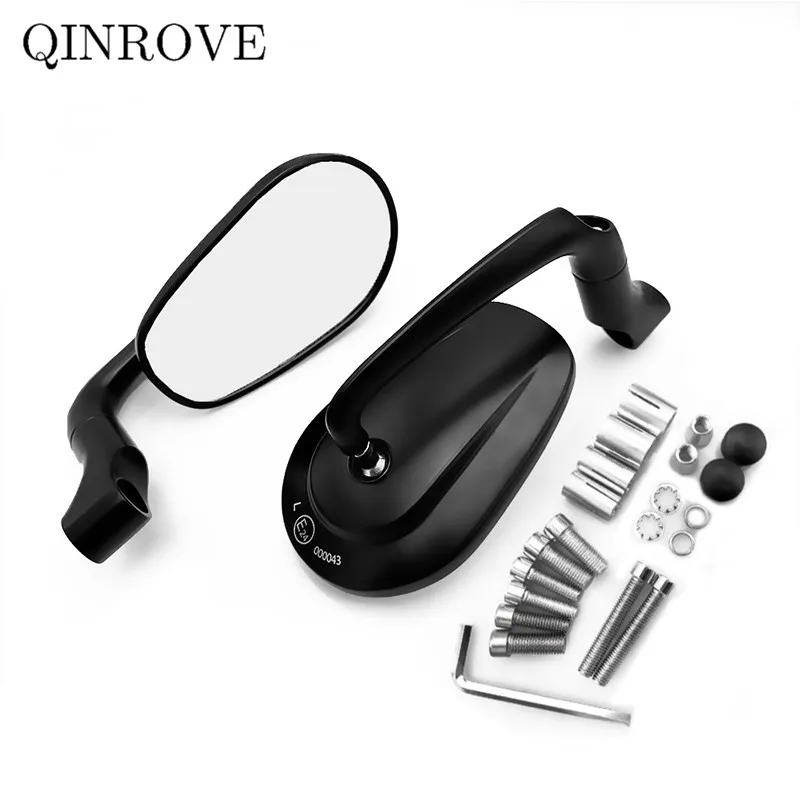 Motorcycle Rearview Mirror 8/10MM Retro Mirror Aluminum alloy Universal For Kawasaki VN900 Versys 650 1000 ER6N ER6F Z650 Z750