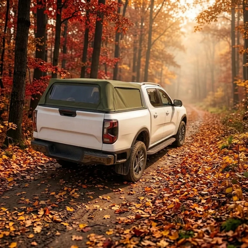 Detachable Soft Pickup Bed Cover With Dust Heat Insulation Upgrade Panel