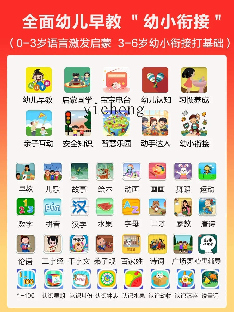 Tqh Intelligent Dialogue Robot Children Early Education Learning Machine Primary School Grade One to High School Reading Machine